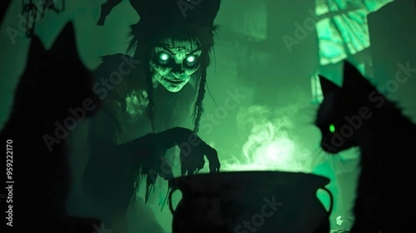 Obraz witch in the dark