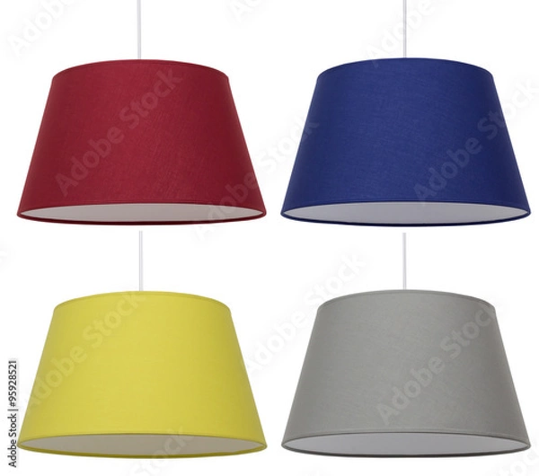 Obraz  Lampshades Collage.   Decor.