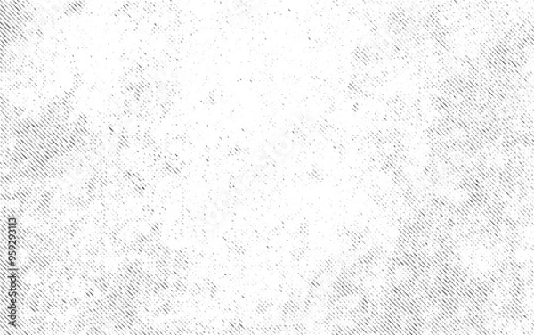Obraz Vintage dirty grunge scan paper texture. Old worn overlay distressed background. Black and white grainy halftone texture. Dust overlay textured scratched glitch effect for design vector illustration.