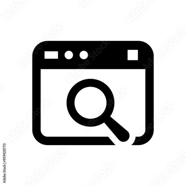 Obraz Search engine icon