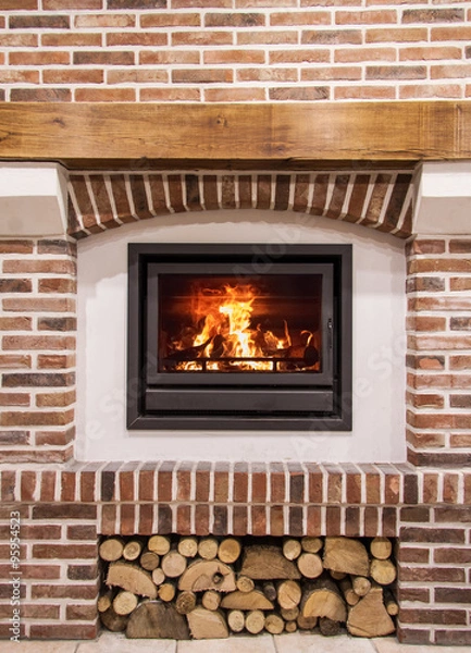 Obraz Insert à bois