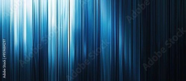 Fototapeta Abstract Blue Vertical Stripes Background