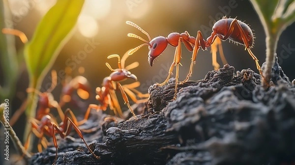 Fototapeta Macro photography of insects and animals, high-detail pictures