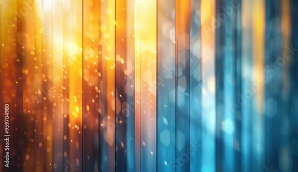 Fototapeta Abstract Background with Warm and Cool Colors