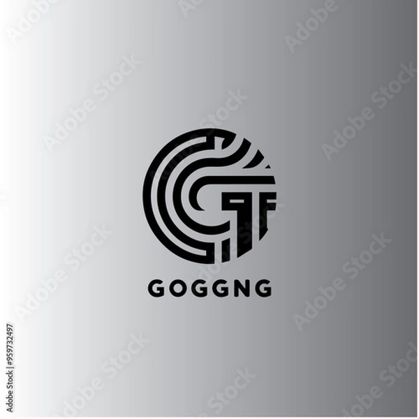 Obraz abstract business logo design