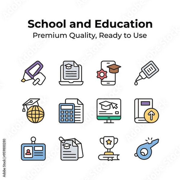 Obraz Everything you need for a streamlined and successful learning experience is here