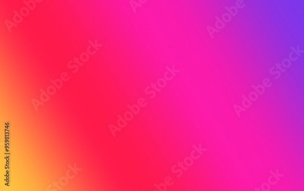 Fototapeta gradient instagram color palatte background story post banner, social media banner template background