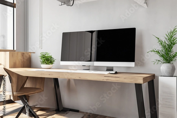 Fototapeta contemporary Office interior