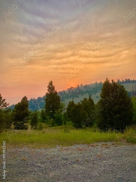 Obraz MacDonald Pass, Montana