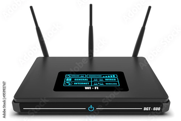 Obraz internet router