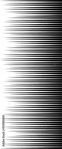 Obraz black and white stripes