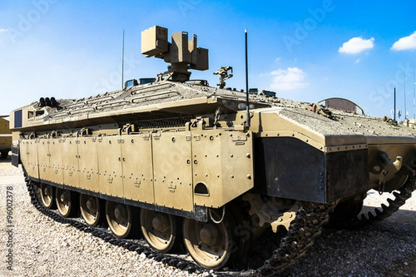 Obraz Old Israeli made Namer Heavy Armored Personnel Carrier