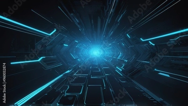 Fototapeta techno background