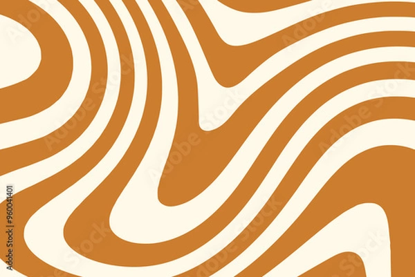 Obraz Caramel background. Vector pattern with candy texture. Liquid chocolate backdrop