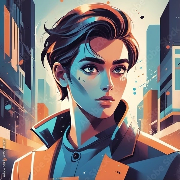 Fototapeta person working