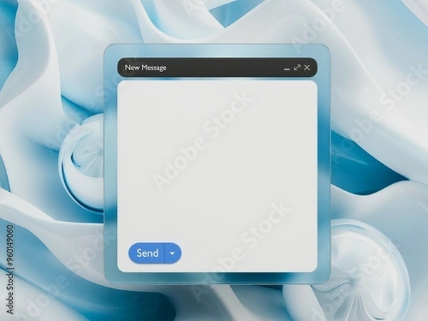 Fototapeta Email Template for mockup