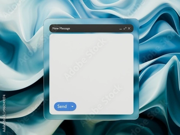Fototapeta Email Template for mockup