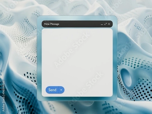Fototapeta Email Template for mockup