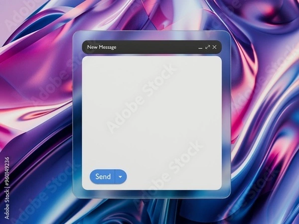Fototapeta Email Template for mockup