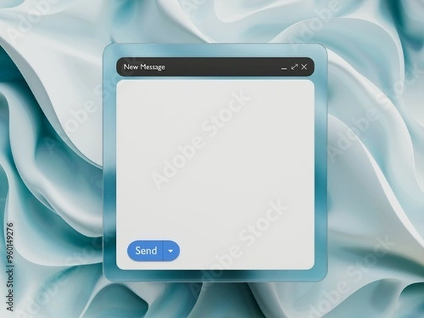 Fototapeta Email Template for mockup