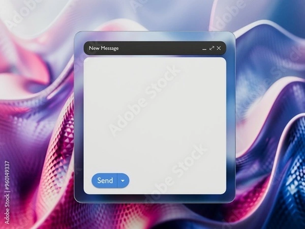 Fototapeta Email Template for mockup