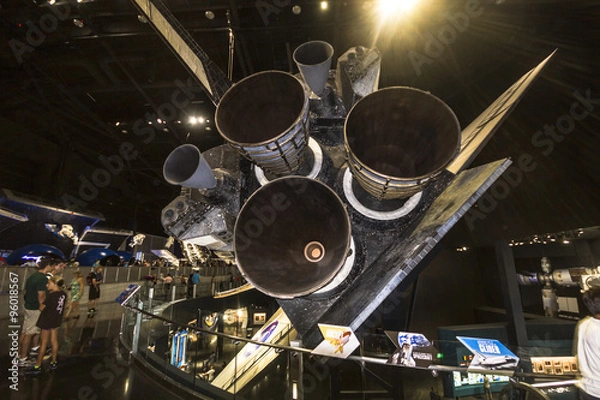 Obraz Atlantis Shuttle w Kennedy Space Center