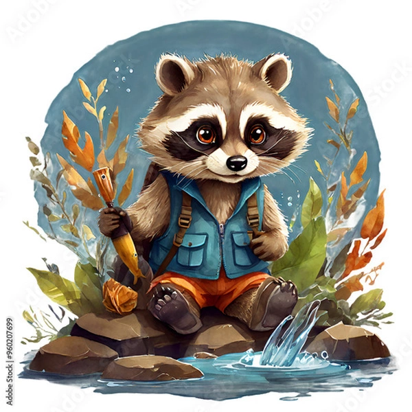 Obraz raccoons
