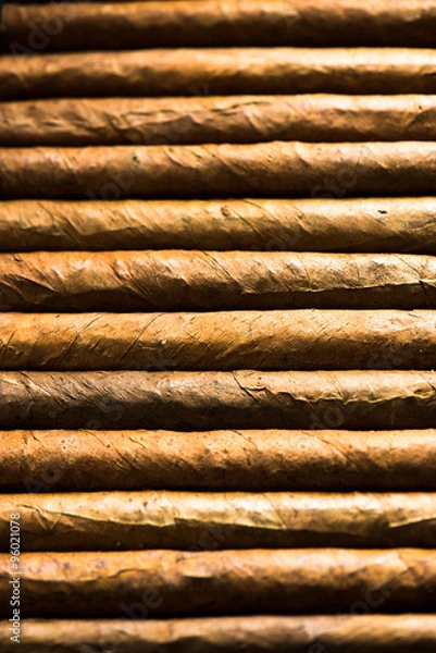 Fototapeta Cuban cigars background