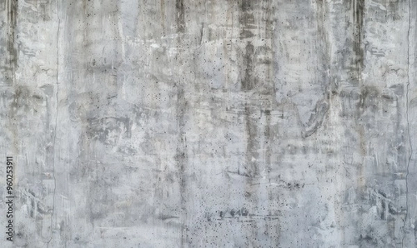 Fototapeta Textured concrete wall with weathered surface. Industrial and urban design concept for backgrounds and architectural projects.