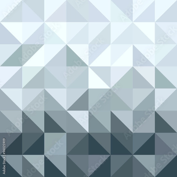 Obraz Silver metal elegant geometry seamless pattern