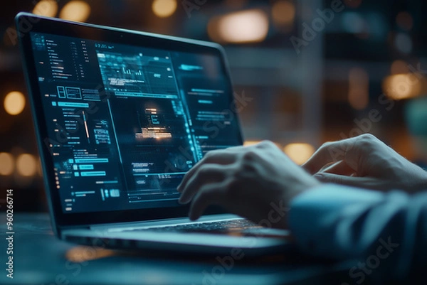 Obraz Two factor authentication | Cyber Security | Digital technology | Support Customer Service