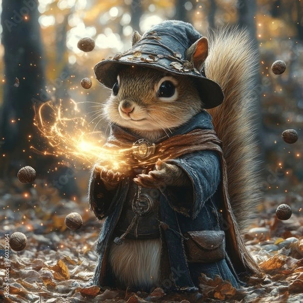 Obraz Squirrel Wizard