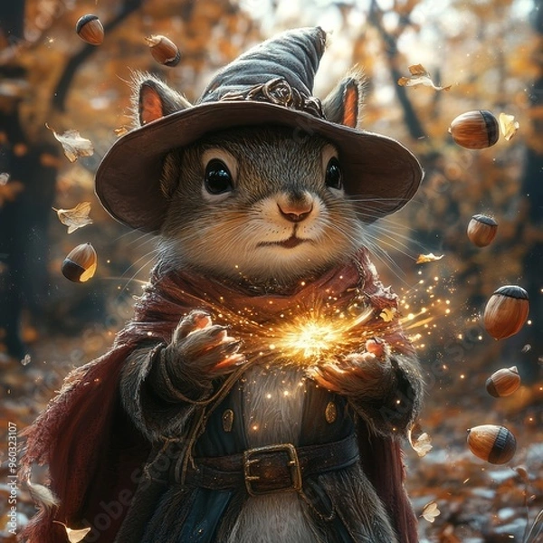 Obraz Squirrel Wizard