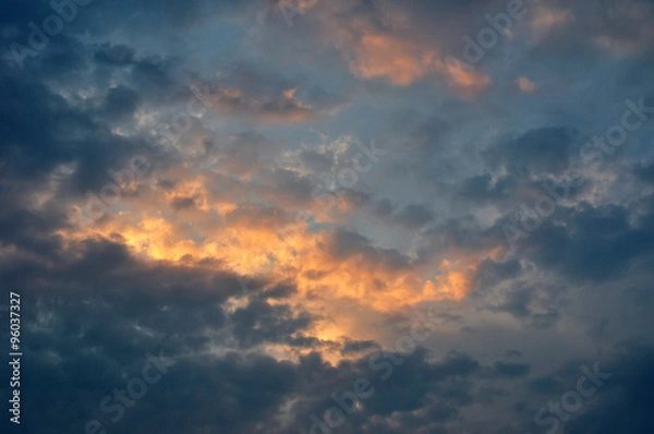 Fototapeta colorful clouds