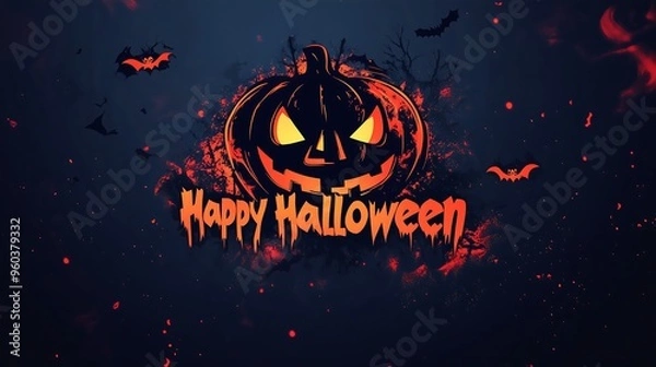 Fototapeta The Mystical Halloween Night When the Full Moon Shines on Haunted Forests, Jack-O'-Lanterns, and Whispering Spirits
満月が幽霊の森、ジャックオーランタン、ささやく霊に光を当てる神秘的なハロウィンの夜.Generative AI