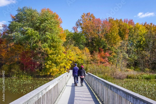 Obraz Fall Colors in Philadelphia, Pennsylvania 