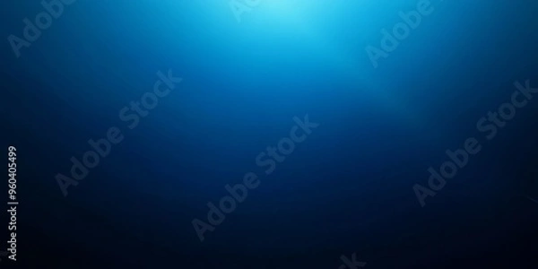 Fototapeta Smooth blue gradient background texture with modern minimalist design