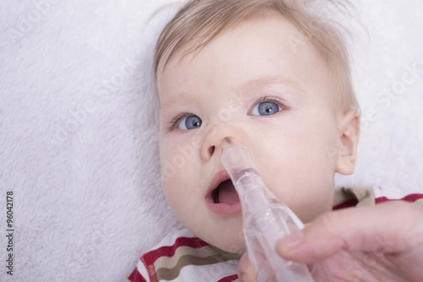 Fototapeta Mucus suction