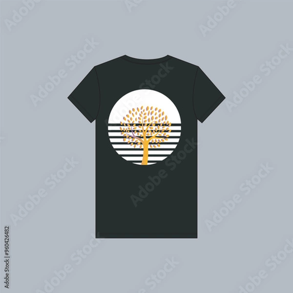Obraz T shirt design vector PES file