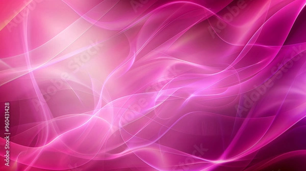 Fototapeta Vibrant Abstract Bokeh Lights in Purple and Pink Gradient – Soft and Dreamy Light Effects for Modern Backgrounds, Creative Design, and Technology