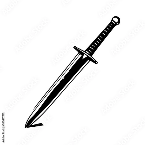 Obraz two crossed swords