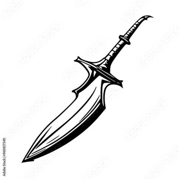 Obraz two crossed swords