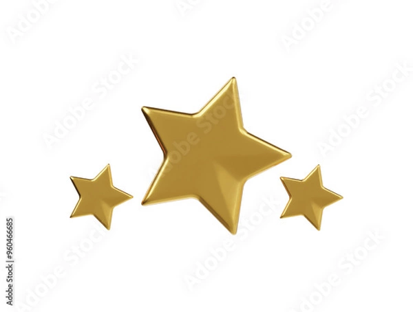 Fototapeta Review icon 3d render illustration