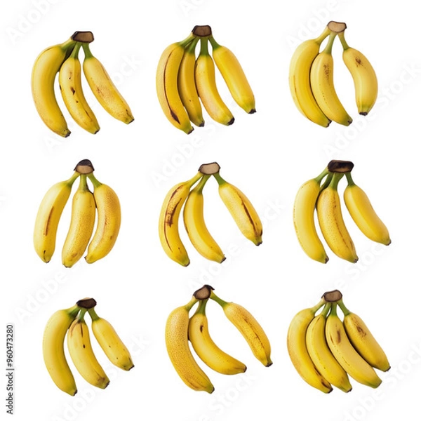 Fototapeta banana transparent background