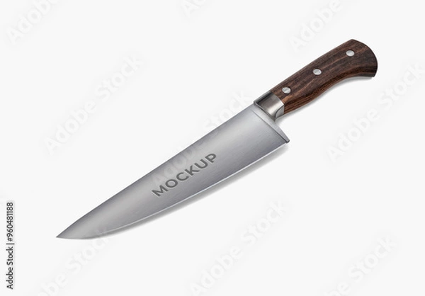 Fototapeta Kitchen Knife Mockup