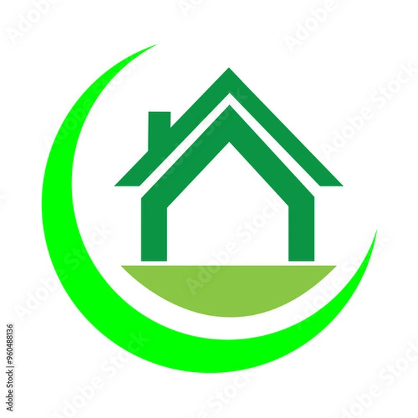 Fototapeta Print creative modern color full logo design