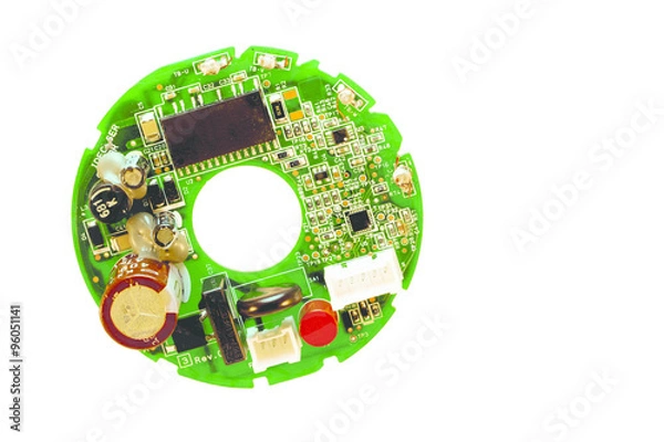 Obraz printed circuit board