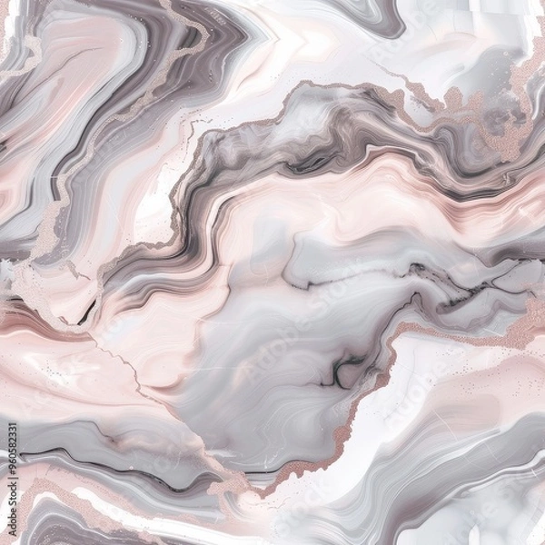 Fototapeta Elegant Marble Wallpaper Tile