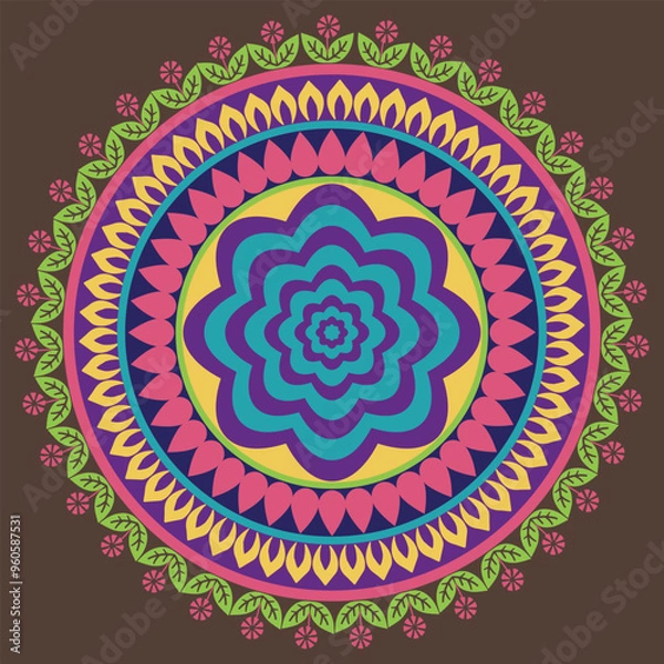 Obraz Beautiful Mandala Design
