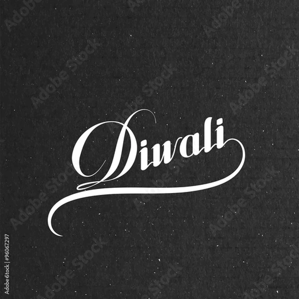 Fototapeta Diwali vector illustration.